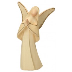 Ange En Bois Sculpte  11cm...