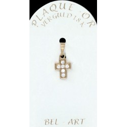 Kruisje Pl-Or 9 X 7 mm +...