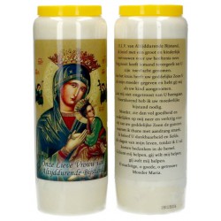 Noveenkaars / wit /...