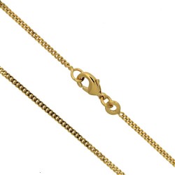 Gourmette 45cm+Mousqueton -...