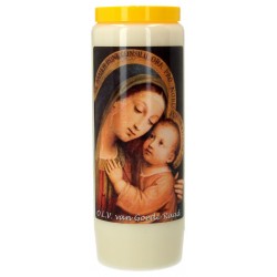 Noveenkaars / wit / OLV van...