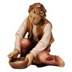 Houtsnijwerk Jongen voor...