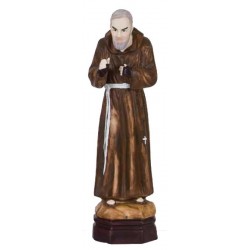 Statue 20 Cm  P Pio  Porcelain