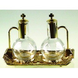 Burettes - Métal Doré