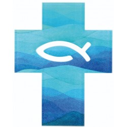 Cross Mural 11.5 X 14.5 Cm...