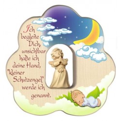 Houtsnijwerk Wolk Met...