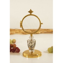 Monstrance  H   19.5 cm...