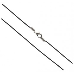 Lacet Noir - 50 cm - Métal...