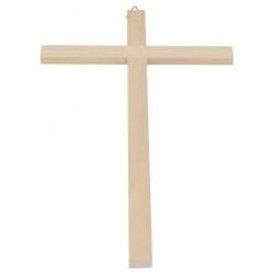 Kruisbeeld in hout 23 x 12 cm