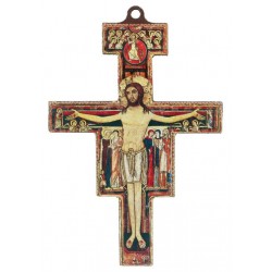 Croix St Damien - 8 X 6 cm