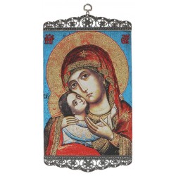 Geweven ikoon - 20 X 38 cm...