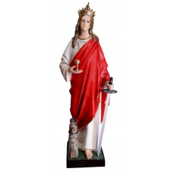 Statue St Barbara 155 cm in...