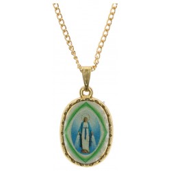 Parure métal doré Médaille...