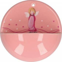 Stoup porcelain 10cm Pink...