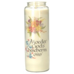 9 days candle in glas /...