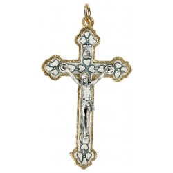 Croix bicolore 38 X 24 mm