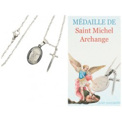 Parure Acier - Médaille St...