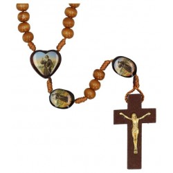 Rosary Holy Charbel Wood s...