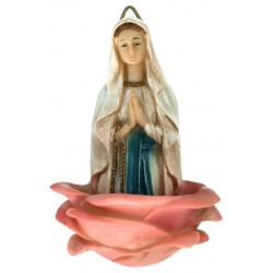 Wijwatervat 8.5 cm Lourdes
