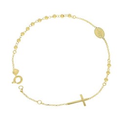 9-karat gold rosary...