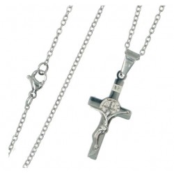 Parure Acier - Croix de St...