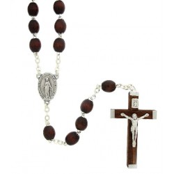 Rosary   Wood Brown