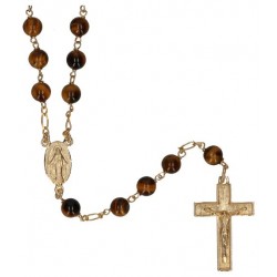 Chapelet plaqué-or - Oeil...