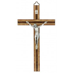 Croix Murale - 17 cm - Bois