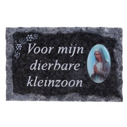 Plate of cemeteries Voor...