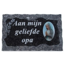 Plate of cemeteries Aan...