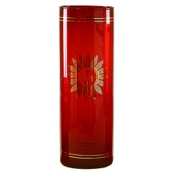Glass red Sanctuary Lamp...
