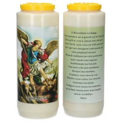 9 days candle / white / St...