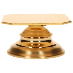 Socle doré pour ostensoir -...