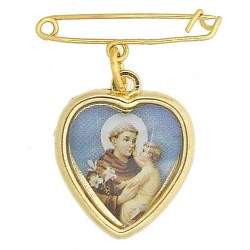 Broche + Médaille St...