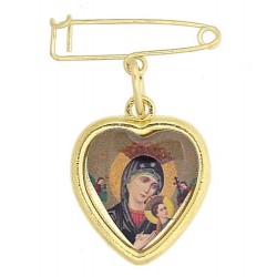Broche + Médaille Perpét....