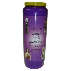 Noveenkaars / paars / Santé...