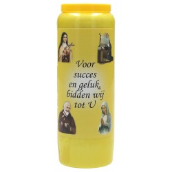 Noveenkaars / geel / Voor...