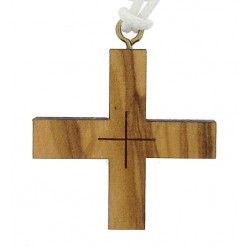 Cross on cord  30 x 30 mm...