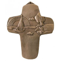 Cross Bronze Wall 10 Cm...