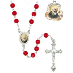 Etui + Chapelet - St P. Pio