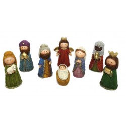 Christmas crib characters...