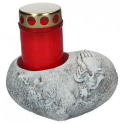 Coeur pour Pierre Tombale...