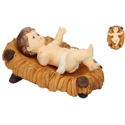 Kindje Jezus      24 Cm + Wieg