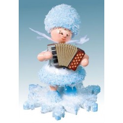 Flocon De Neige-Bois 5.7 Cm...