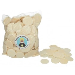 bag with 500 hosts White 30 mm