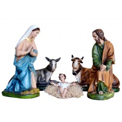 Crèche de Noël en résine...