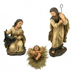 Crèche 80 cm Sainte Famille...