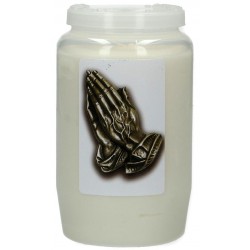 Candle 3 Days / white /...