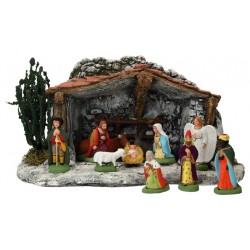 Mas + 11 Santons  07 Cm