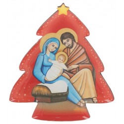 Magneetplaatje - Kersttafereel